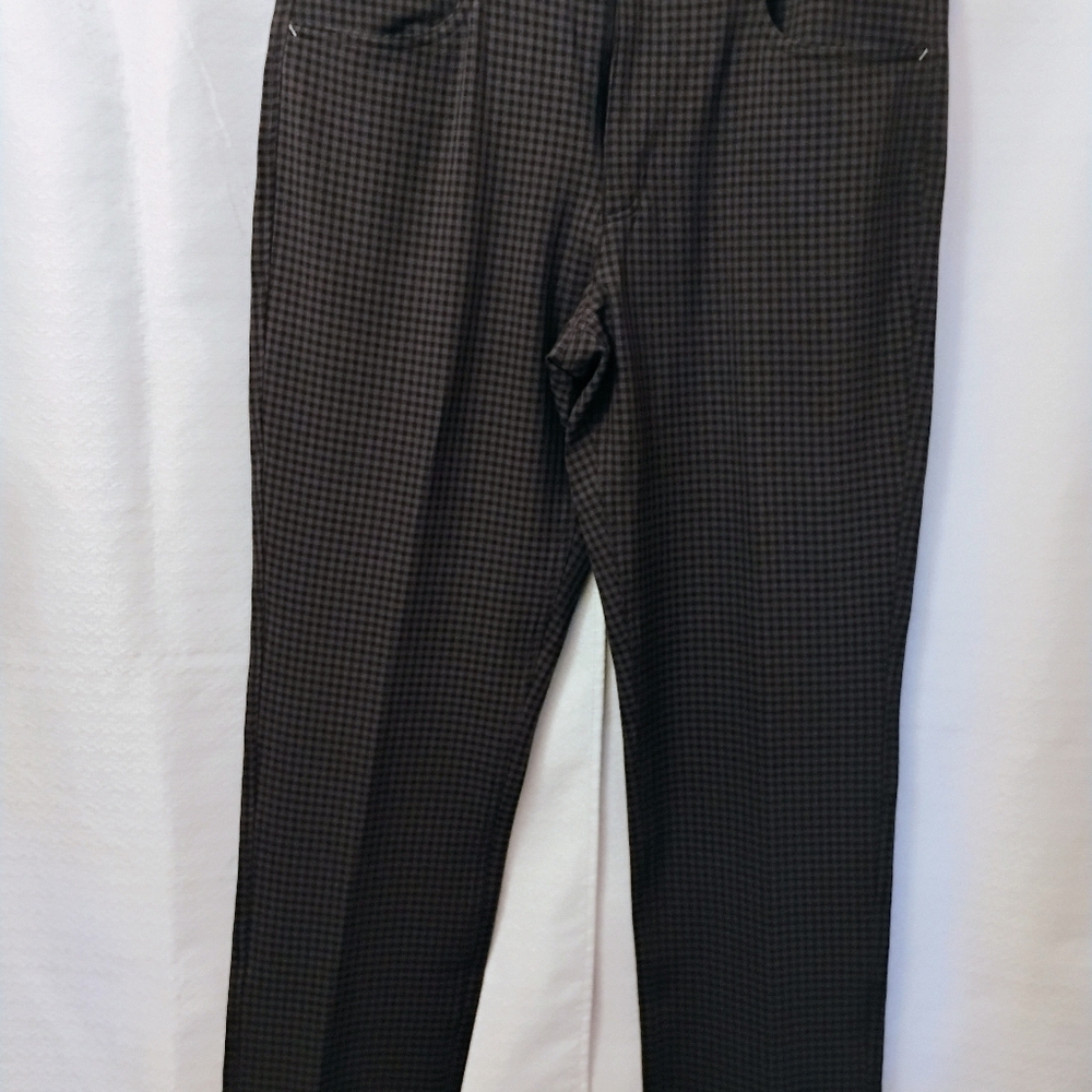 FootJoy plaid performance golf pants.